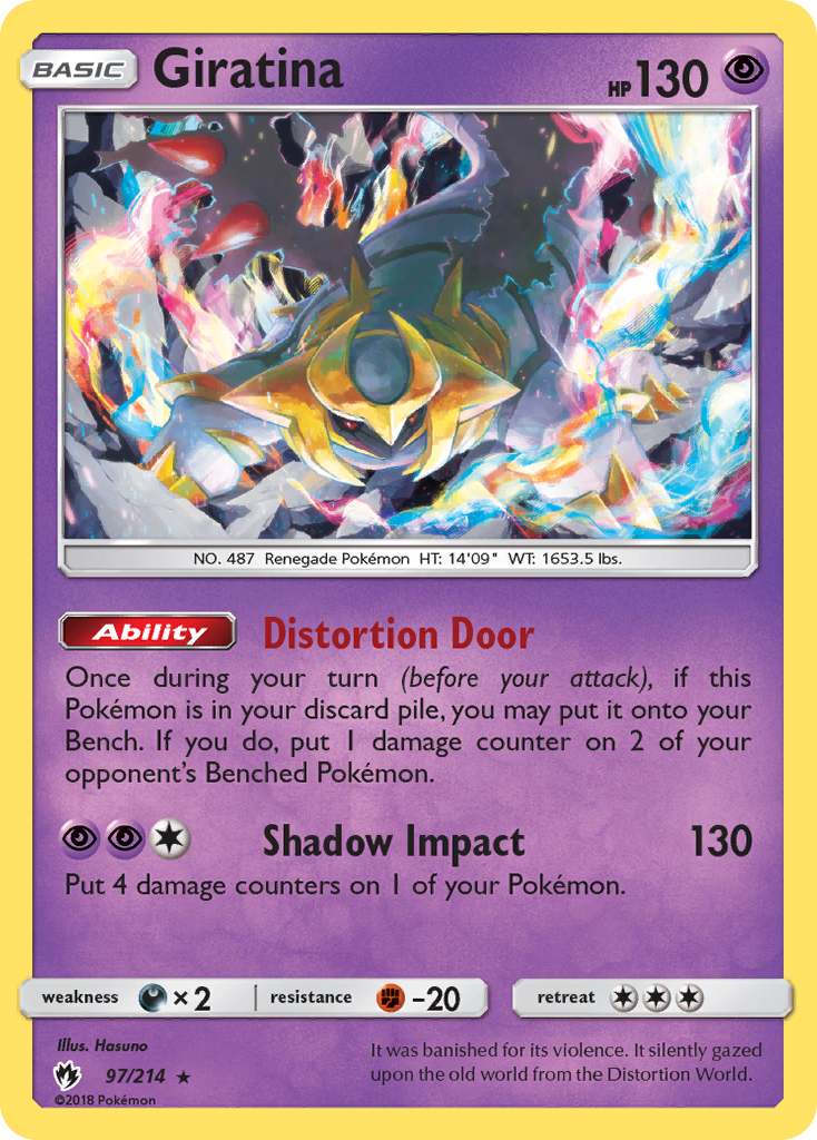 Giratina (97/214) [Sun & Moon: Lost Thunder] - Destination Retro
