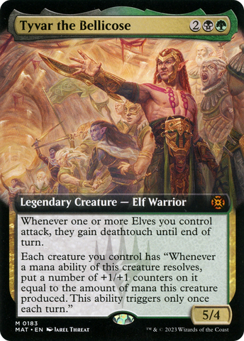 Tyvar the Bellicose (Extended Art) [March of the Machine: The Aftermath] - Destination Retro