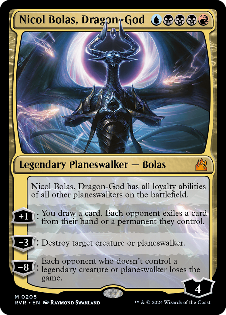 Nicol Bolas, Dragon-God [Ravnica Remastered] - Destination Retro