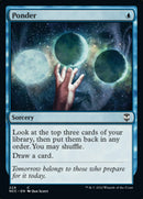 Ponder [Streets of New Capenna Commander] - Destination Retro