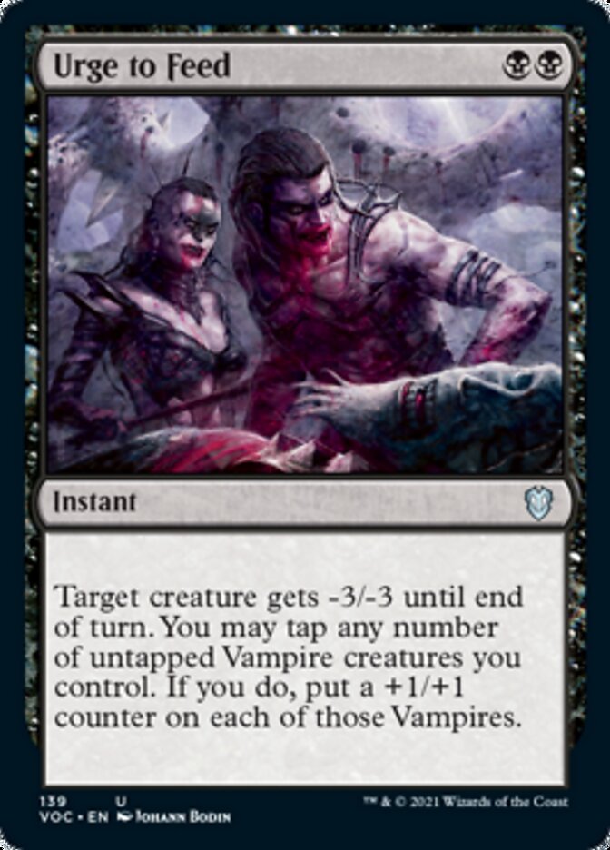 Urge to Feed [Innistrad: Crimson Vow Commander] - Destination Retro