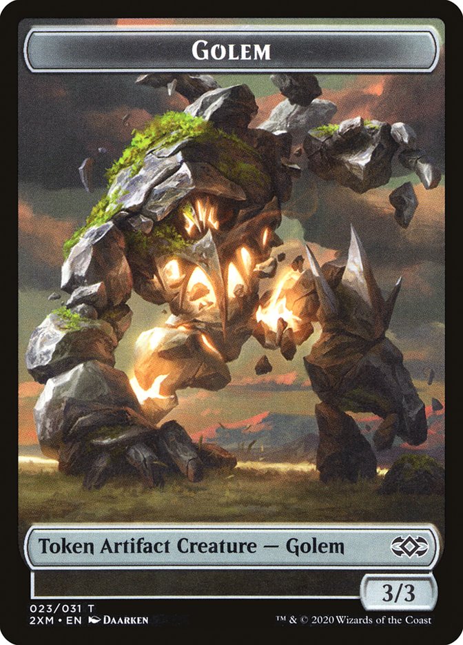 Golem Token [Double Masters] - Destination Retro