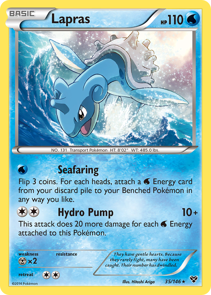 Lapras (35/146) [XY: Base Set] - Destination Retro