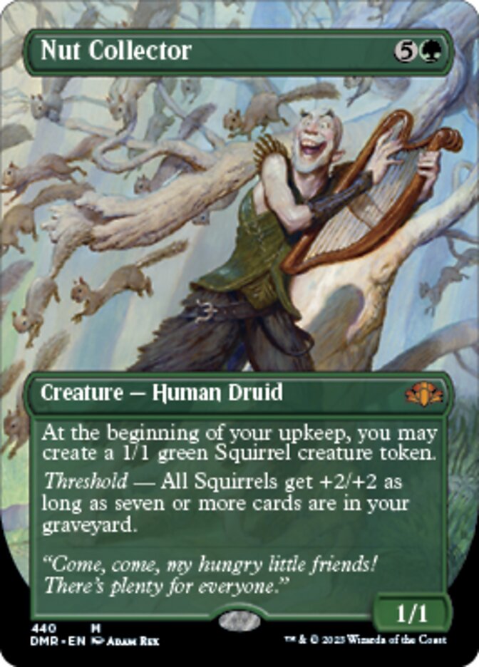 Nut Collector (Borderless Alternate Art) [Dominaria Remastered] - Destination Retro