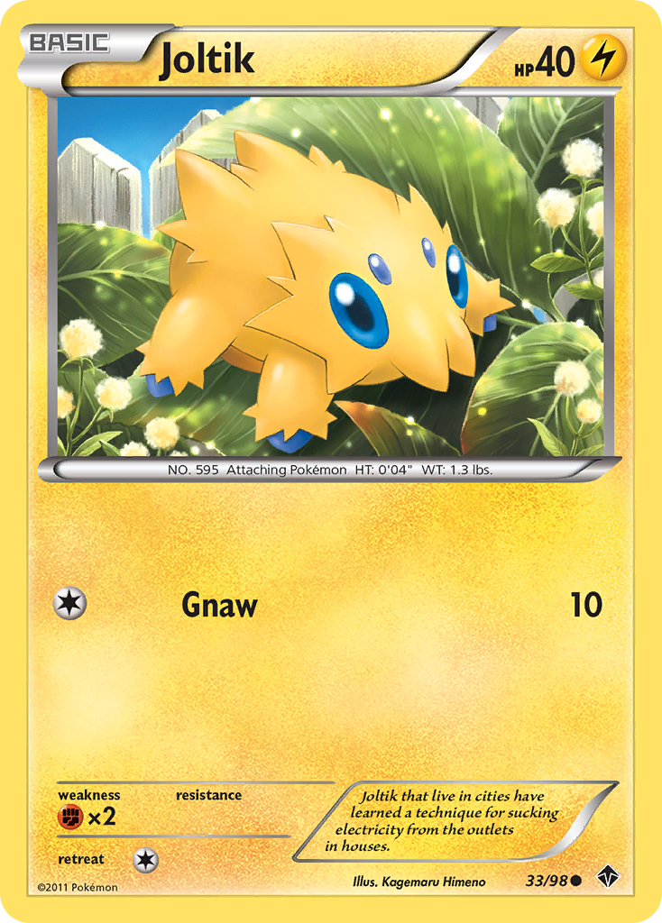 Joltik (33/98) [Black & White: Emerging Powers] - Destination Retro