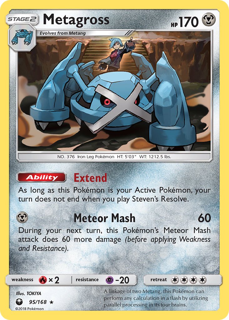 Metagross (Prerelease Kit Exclusive) (95/168) [Theme Deck Exclusives] - Destination Retro