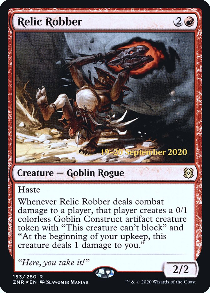Relic Robber  [Zendikar Rising Prerelease Promos] - Destination Retro