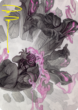 Rise of Extus Art Card (Gold-Stamped Signature) [Strixhaven: School of Mages Art Series] - Destination Retro