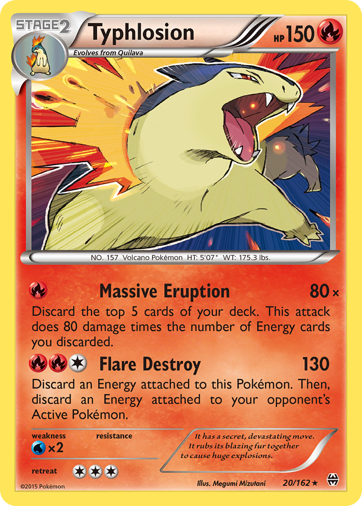 Typhlosion (20/162) [XY: BREAKthrough] - Destination Retro