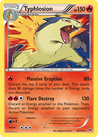 Typhlosion (20/162) [XY: BREAKthrough] - Destination Retro