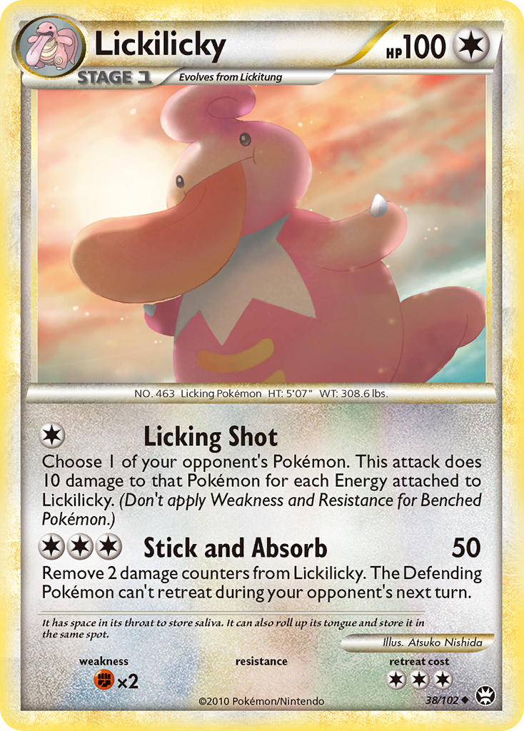 Lickilicky (38/102) [HeartGold & SoulSilver: Triumphant] - Destination Retro