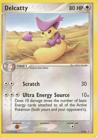 Delcatty (3/10) [EX: Trainer Kit - Latias] - Destination Retro