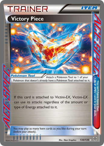 Victory Piece (130/135) [Black & White: Plasma Storm] - Destination Retro
