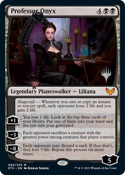 Professor Onyx (Promo Pack) [Strixhaven: School of Mages Promos] - Destination Retro