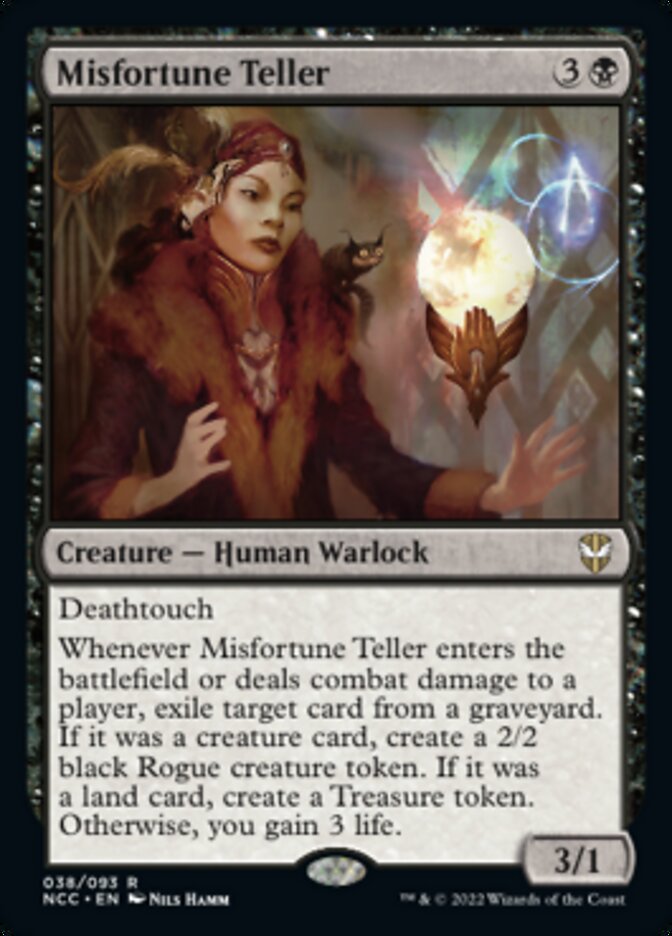 Misfortune Teller [Streets of New Capenna Commander] - Destination Retro
