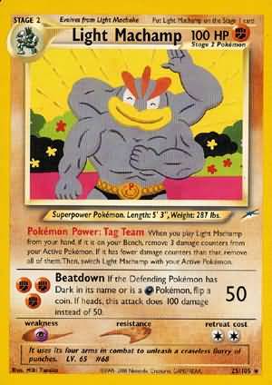 Light Machamp (25/105) [Neo Destiny Unlimited] - Destination Retro