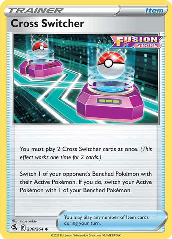 Cross Switcher (230/264) [Sword & Shield: Fusion Strike] - Destination Retro