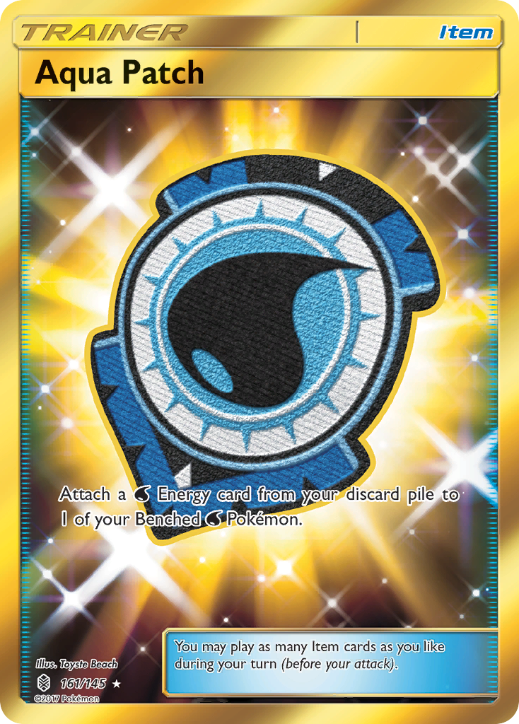 Aqua Patch (161/145) [Sun & Moon: Guardians Rising] - Destination Retro