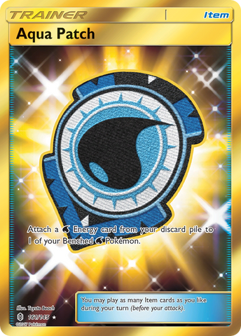 Aqua Patch (161/145) [Sun & Moon: Guardians Rising] - Destination Retro
