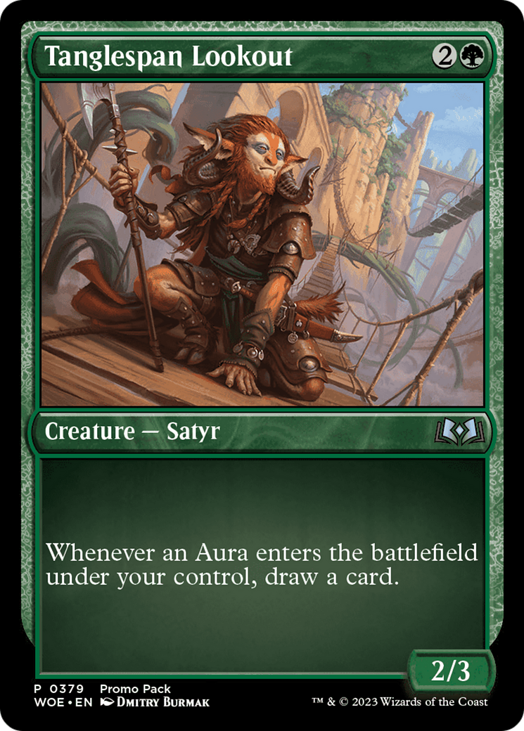 Tanglespan Lookout (Promo Pack) [Wilds of Eldraine Promos] - Destination Retro