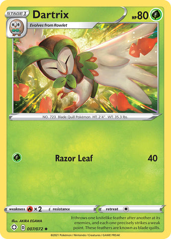 Dartrix (7/72) [Sword & Shield: Shining Fates] - Destination Retro