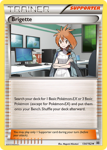 Brigette (134/162) [XY: BREAKthrough] - Destination Retro