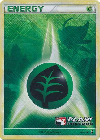 Grass Energy (88/95) (Play Pokemon Promo) [HeartGold & SoulSilver: Call of Legends] - Destination Retro
