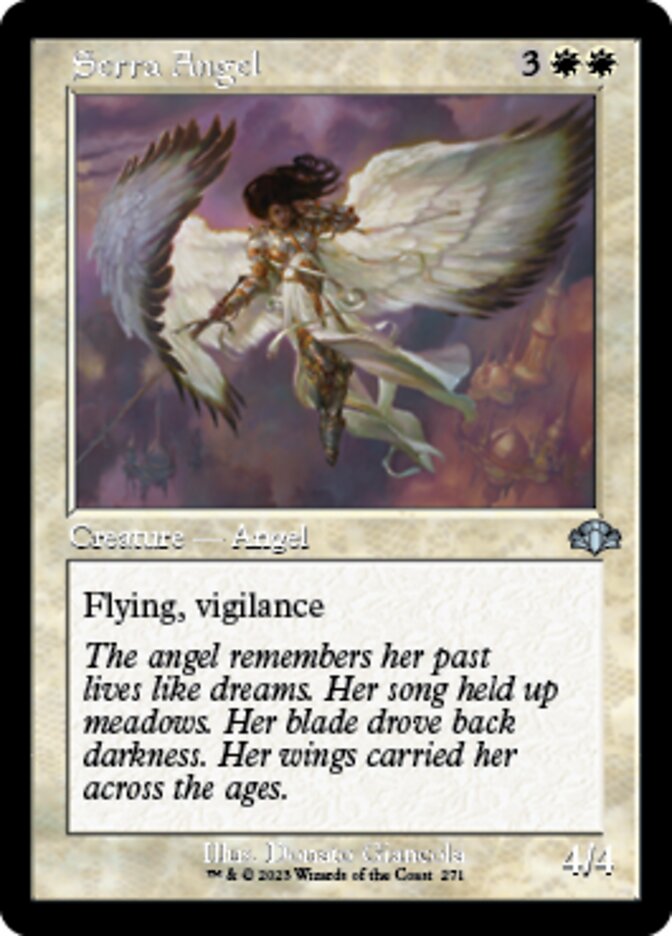 Serra Angel (Retro) [Dominaria Remastered] - Destination Retro