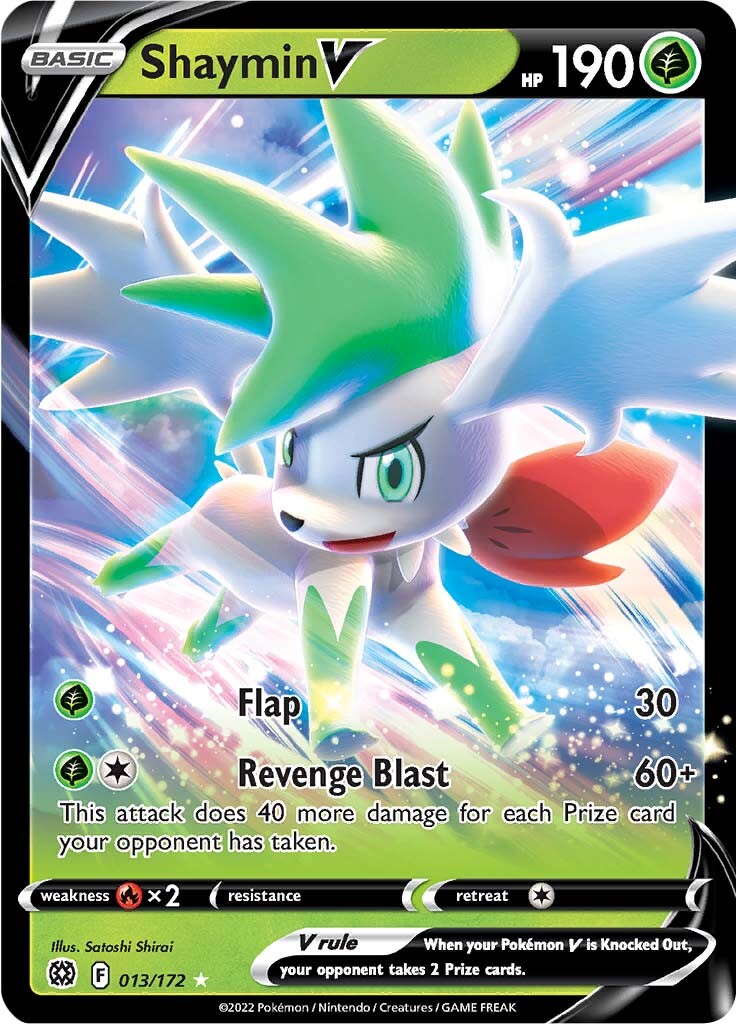 Shaymin V (013/172) [Sword & Shield: Brilliant Stars] - Destination Retro