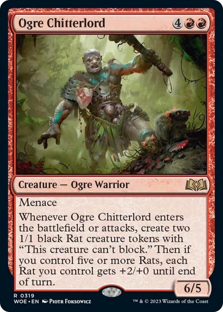 Ogre Chitterlord [Wilds of Eldraine] - Destination Retro