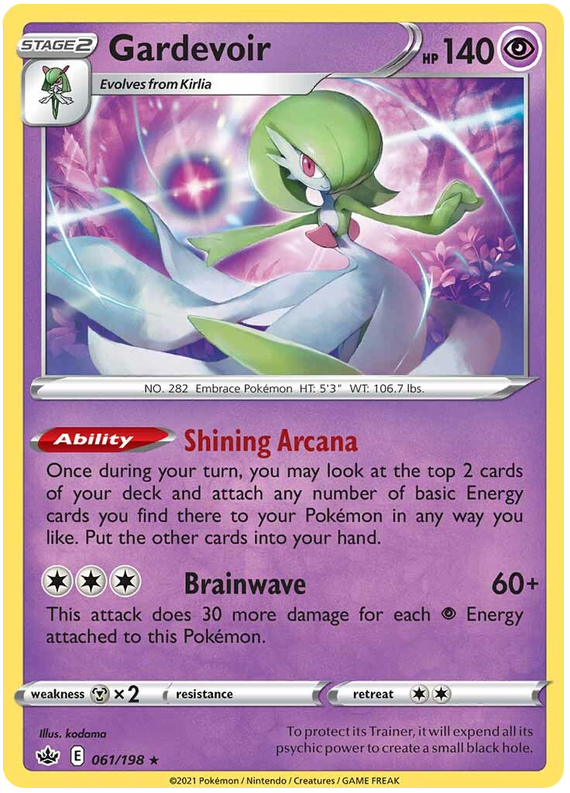 Gardevoir (061/198) [Sword & Shield: Chilling Reign] - Destination Retro