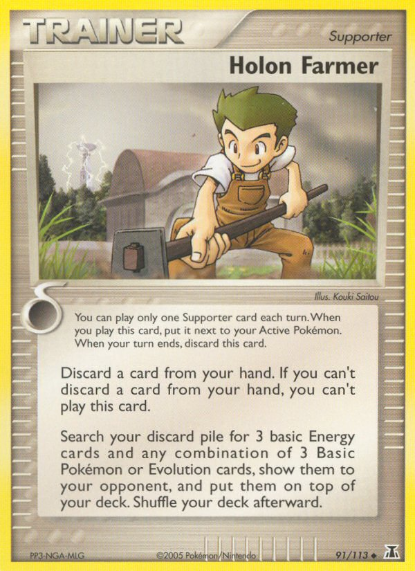 Holon Farmer (91/113) [EX: Delta Species] - Destination Retro