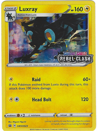 Luxray (Prerelease Promo) (SWSH023) [Sword & Shield: Black Star Promos] - Destination Retro