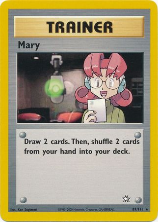 Mary (87/111) [Neo Genesis Unlimited] - Destination Retro