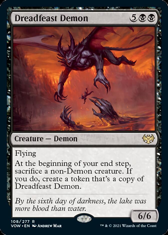 Dreadfeast Demon [Innistrad: Crimson Vow] - Destination Retro