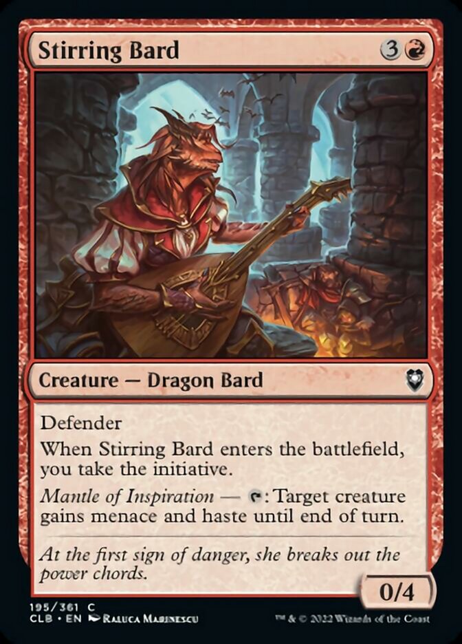 Stirring Bard [Commander Legends: Battle for Baldur's Gate] - Destination Retro