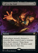 Call to the Void (Extended Art) [Commander Legends: Battle for Baldur's Gate] - Destination Retro