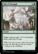Gift of Strength [Ravnica: Clue Edition] - Destination Retro