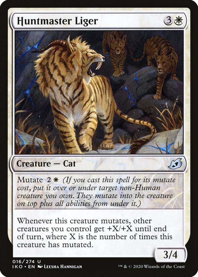 Huntmaster Liger [Ikoria: Lair of Behemoths] - Destination Retro