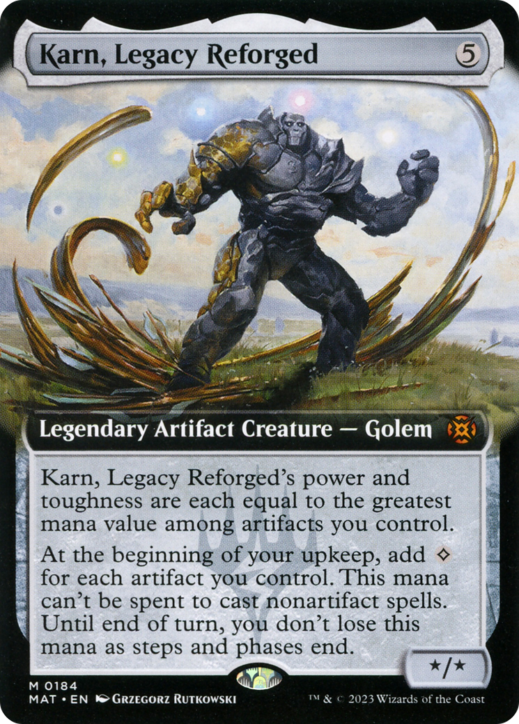 Karn, Legacy Reforged (Extended Art) [March of the Machine: The Aftermath] - Destination Retro