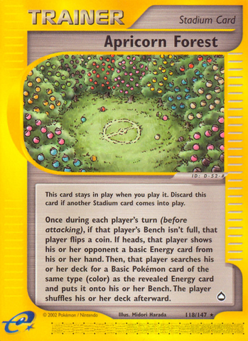 Apricorn Forest (118/147) [Aquapolis] - Destination Retro