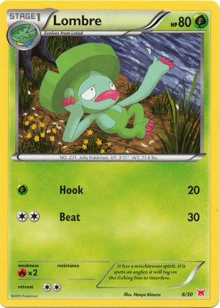 Lombre (6/30) [XY: Trainer Kit - Latias & Latios] - Destination Retro