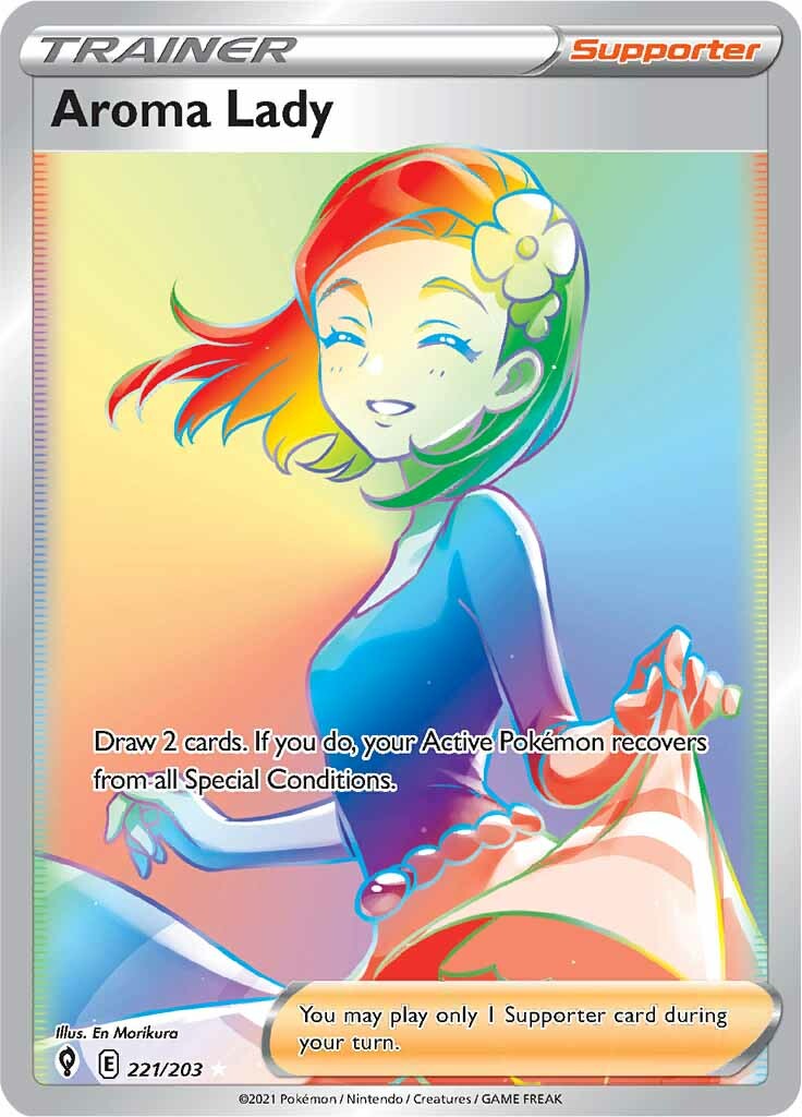 Aroma Lady (221/203) [Sword & Shield: Evolving Skies] - Destination Retro