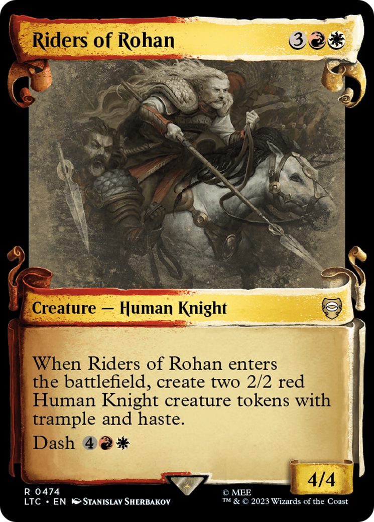 Riders of Rohan [The Lord of the Rings: Tales of Middle-Earth Commander Showcase Scrolls] - Destination Retro