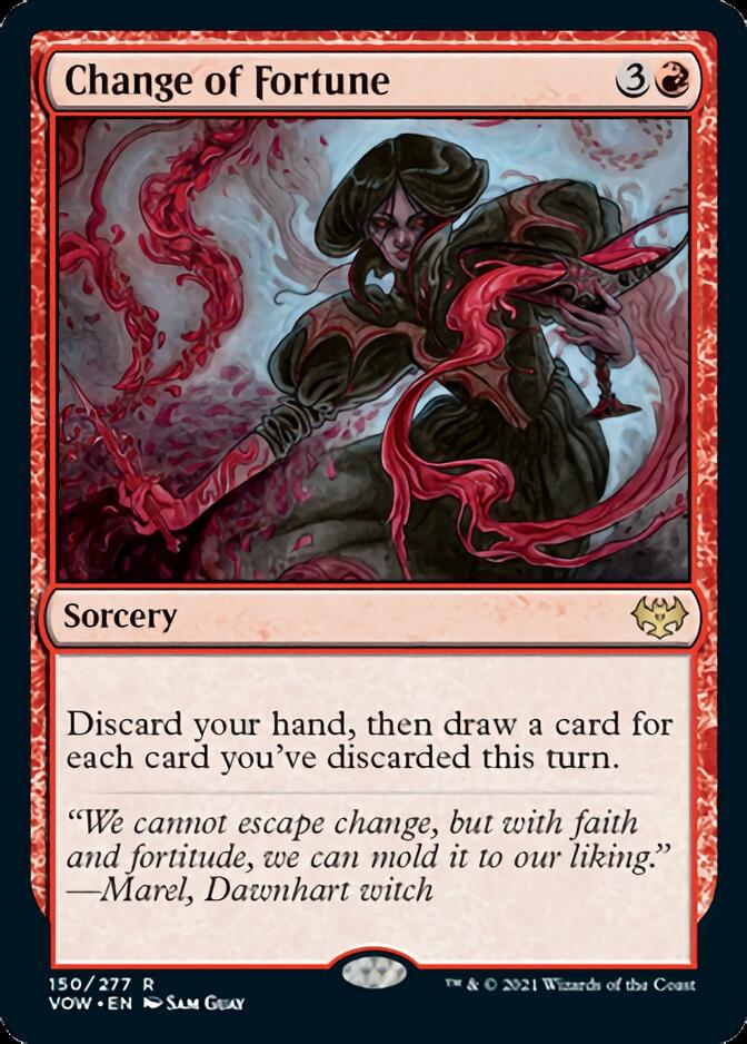 Change of Fortune [Innistrad: Crimson Vow] - Destination Retro