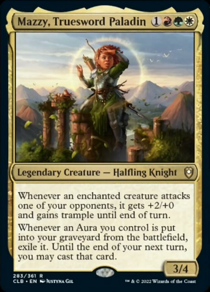 Mazzy, Truesword Paladin [Commander Legends: Battle for Baldur's Gate] - Destination Retro