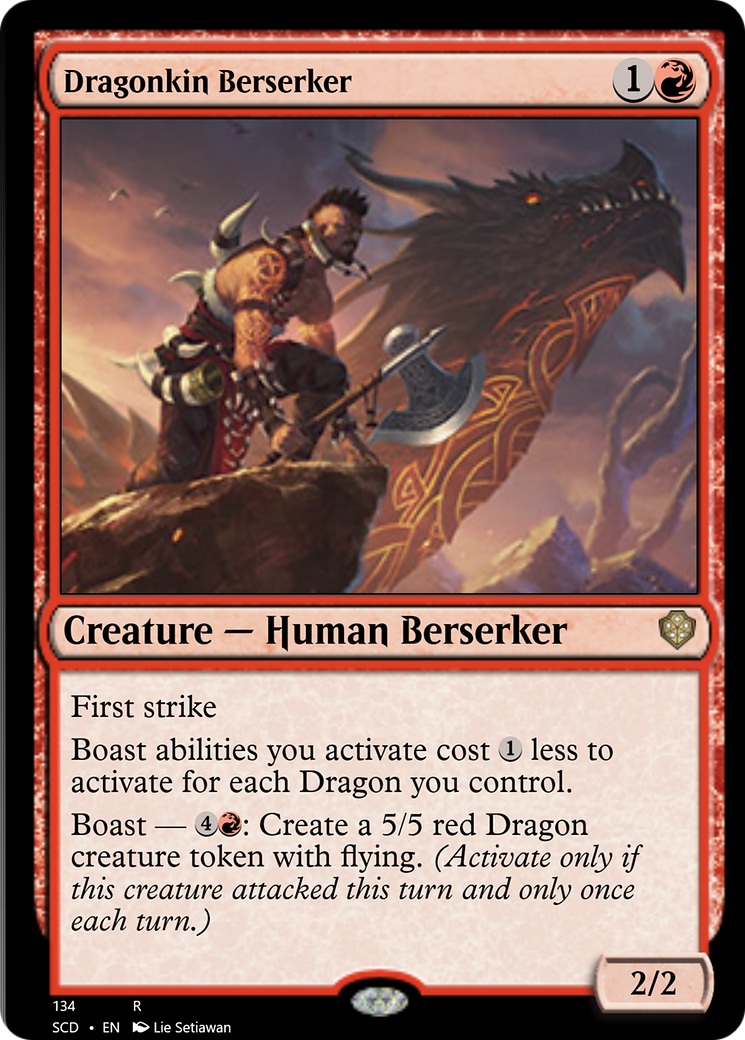 Dragonkin Berserker [Starter Commander Decks] - Destination Retro