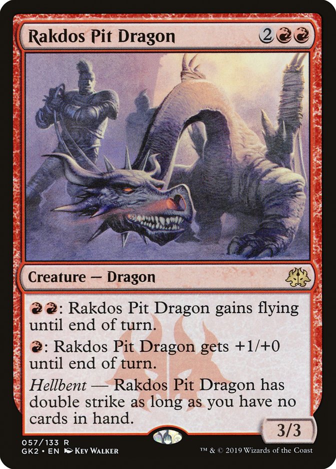 Rakdos Pit Dragon [Ravnica Allegiance Guild Kit] - Destination Retro