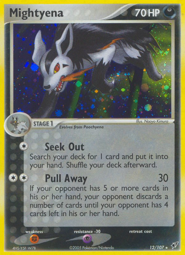 Mightyena (12/107) [EX: Deoxys] - Destination Retro
