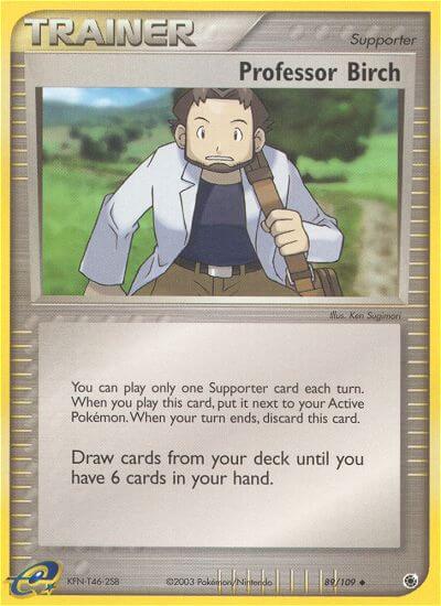 Professor Birch (89/109) [EX: Battle Stadium] - Destination Retro